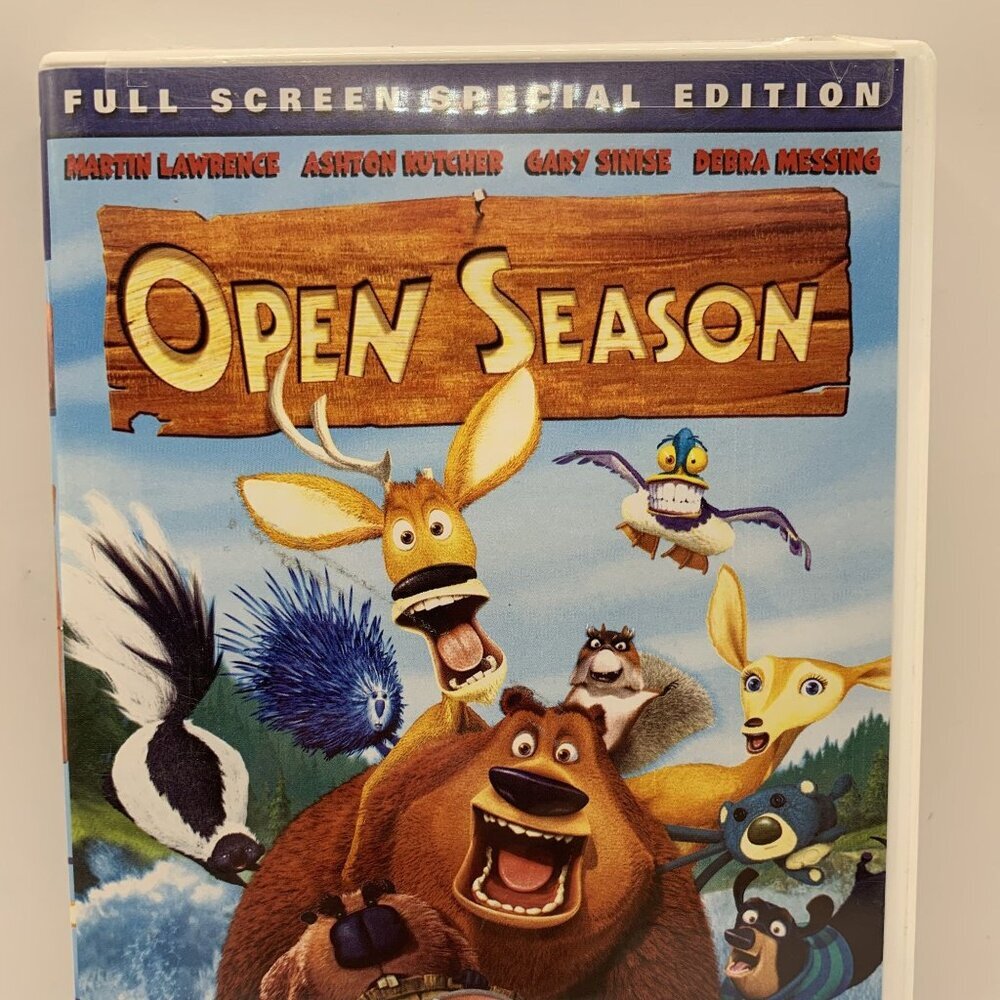 Open Season Full Screen Special Edition DVD Rated PG Sony Pictures Gary Sinise